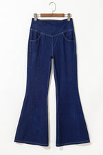 High-Waisted Flare Jeans