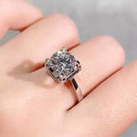 5 Carat Moissanite 925 Sterling Silver Ring
