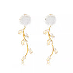 Flower Drop Earrings