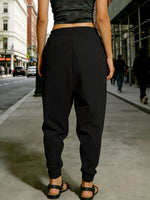 Plus Size Casual Elastic Waist Harem Pants