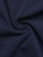 Contrast Collar Long Sleeve Top