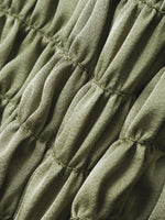 Smocked Halter Neck Cami