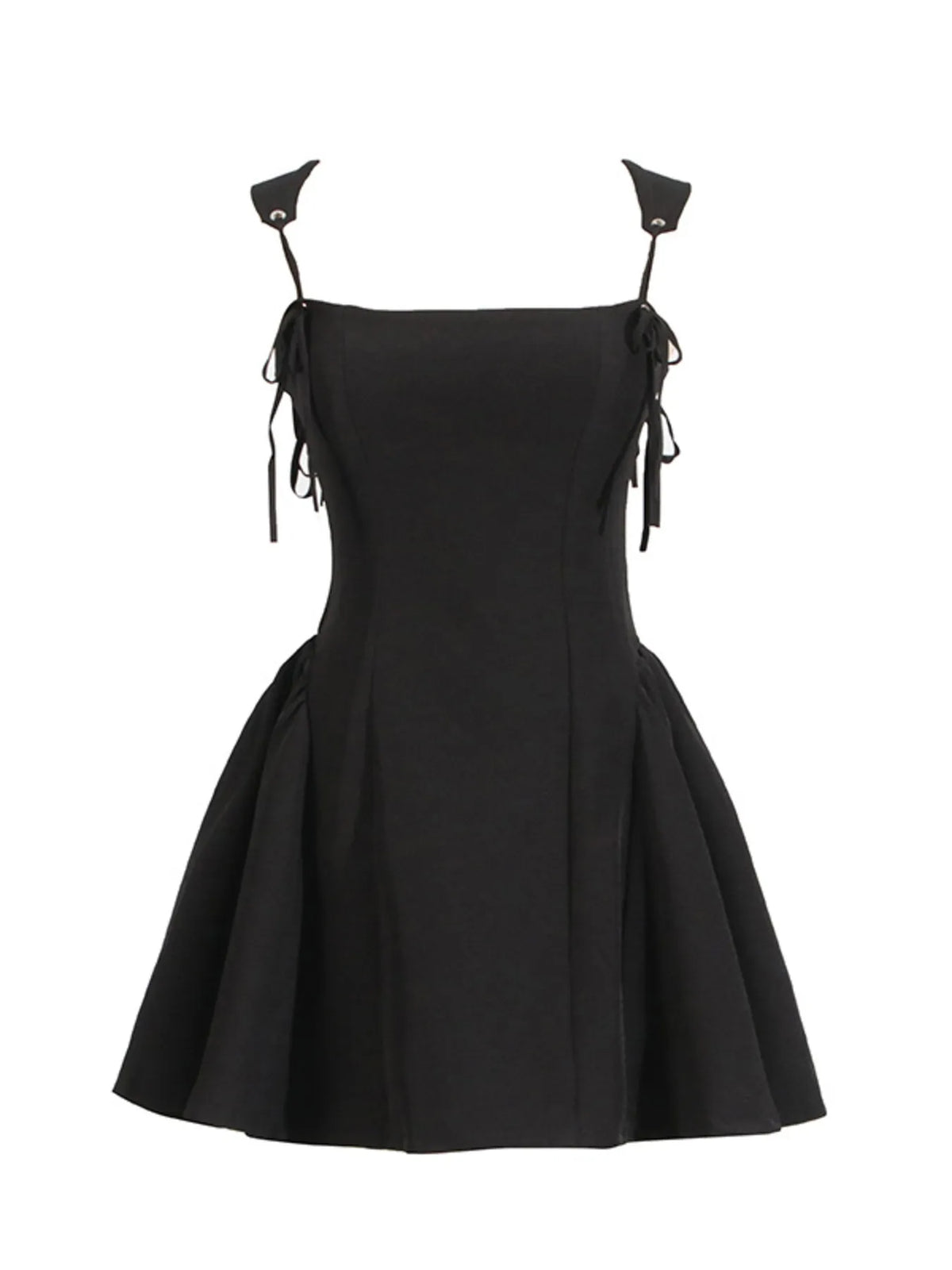 Lace Up Mini Cami Dress