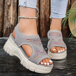 Open Toe Platform Sandals