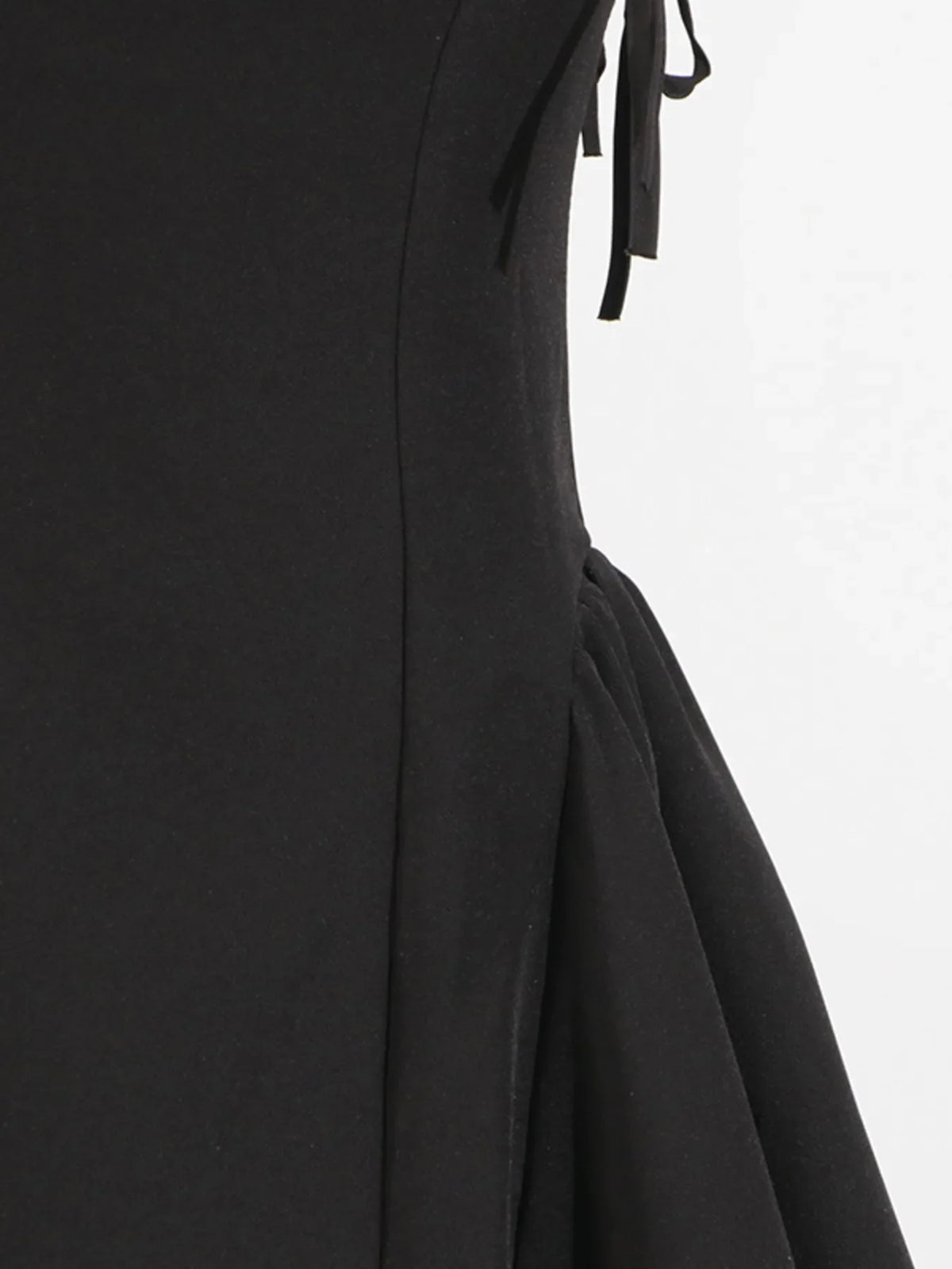 Lace Up Mini Cami Dress