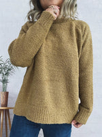 Round Neck Raglan Sleeve Sweater