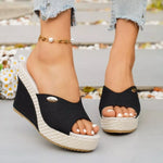 Open Toe Wedge Sandals