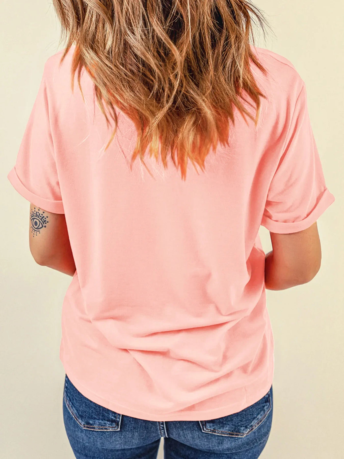 FLOWER MARKET Graphic Crewneck T Shirt