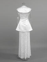 Cap Sleeve Top and Lace Skirt Set