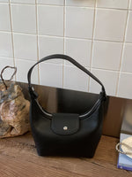PU Leather Crescent Shoulder Bag