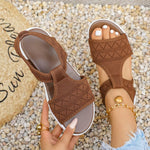 Open Toe Flats Sandals