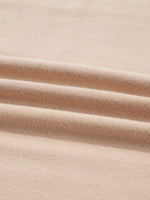 Lace-Trimmed Ruched Detail Long Sleeve T-Shirt