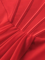Ruched Halter Neck Mini Dress