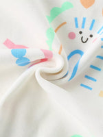 Children's Rainbow Print Short Sleeve T-Shirt