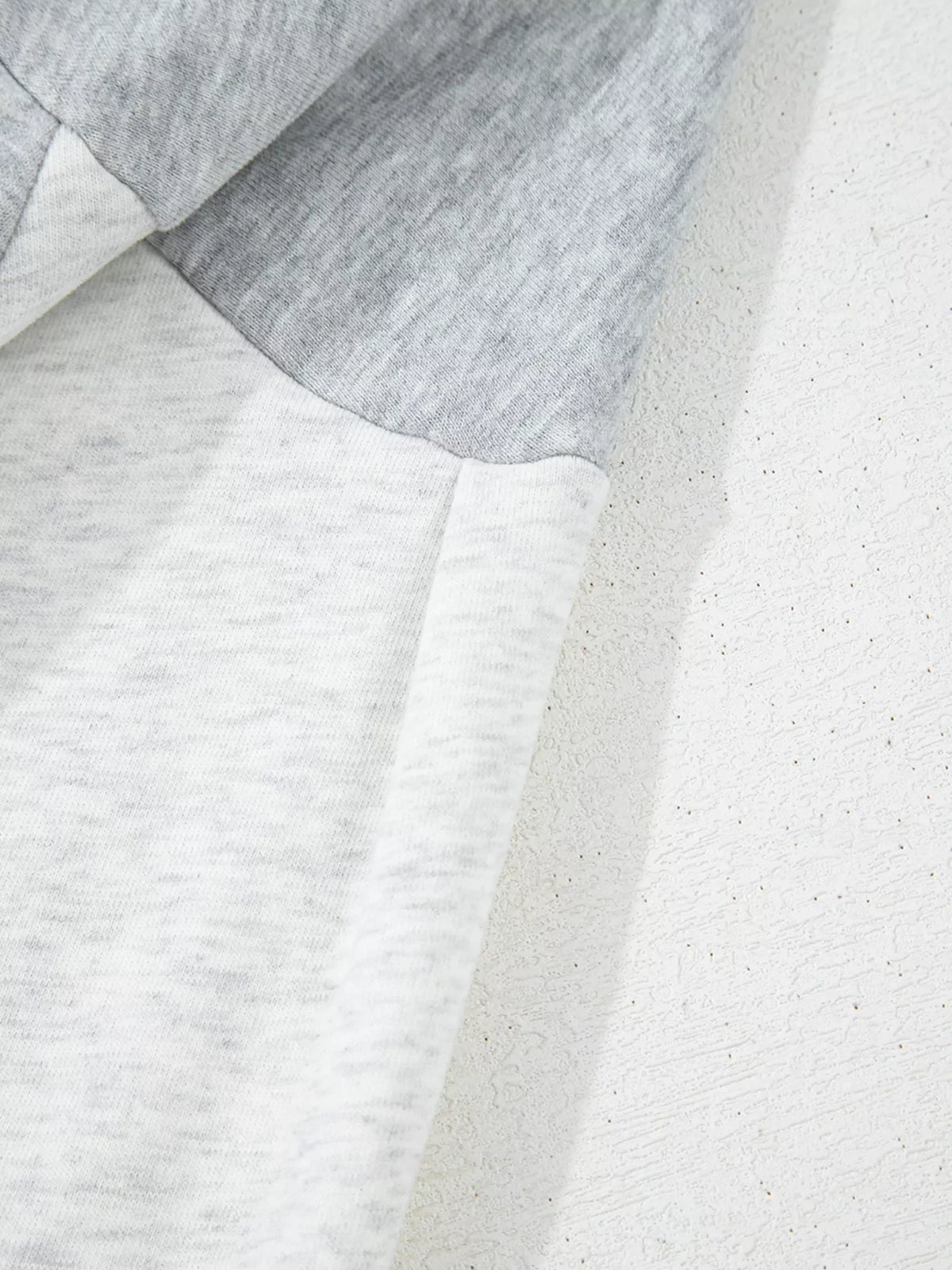 Half Zipper Collared Drop Shoulder Side Slits Sweatshirt