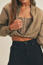 MABLE Long Sleeve Two Way Jacket