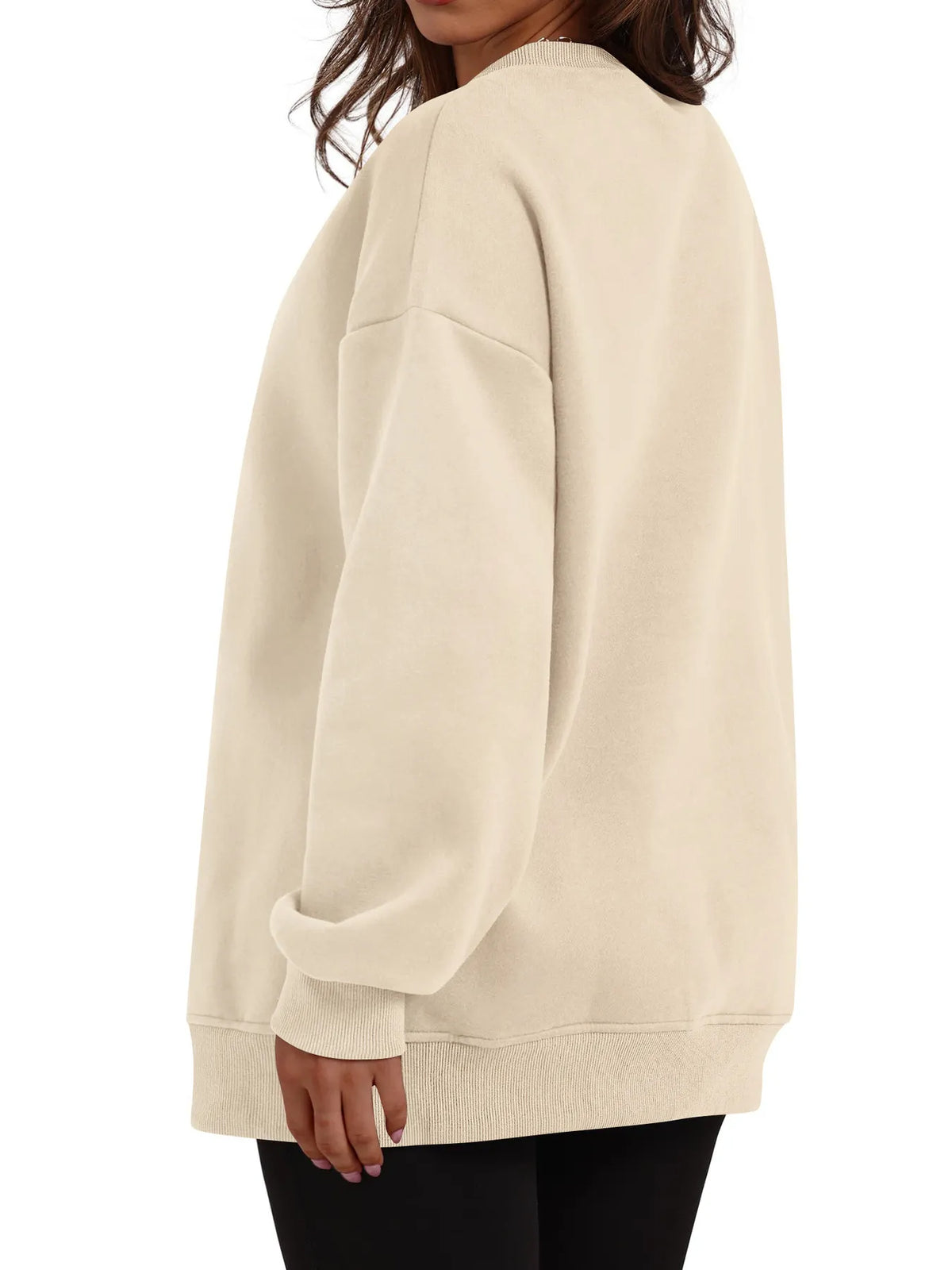Oversized Long Sleeve Crewneck Sweatshirt