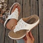 Toe Post Flats Sandals