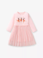 Children's Ballerina Long Sleeve Tulle Dress
