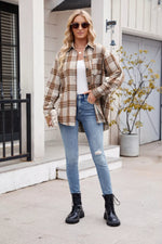 Casual Plaid Long Sleeve Shirt