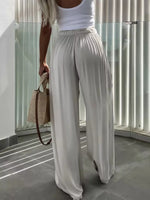 Wide-Leg Flowy Pants
