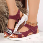 Open Toe Wedge Sandals