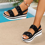 Open Toe Platform Sandals