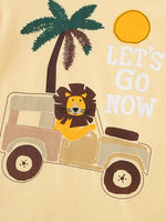 Children's Lion Graphic Short Sleeve T-Shirt