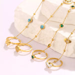 18K Gold-Plated Chain Bracelet