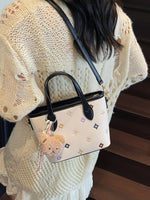 Embroidered Pattern Crossbody Bag