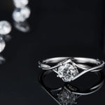Moissanite 925 Sterling Silver Ring
