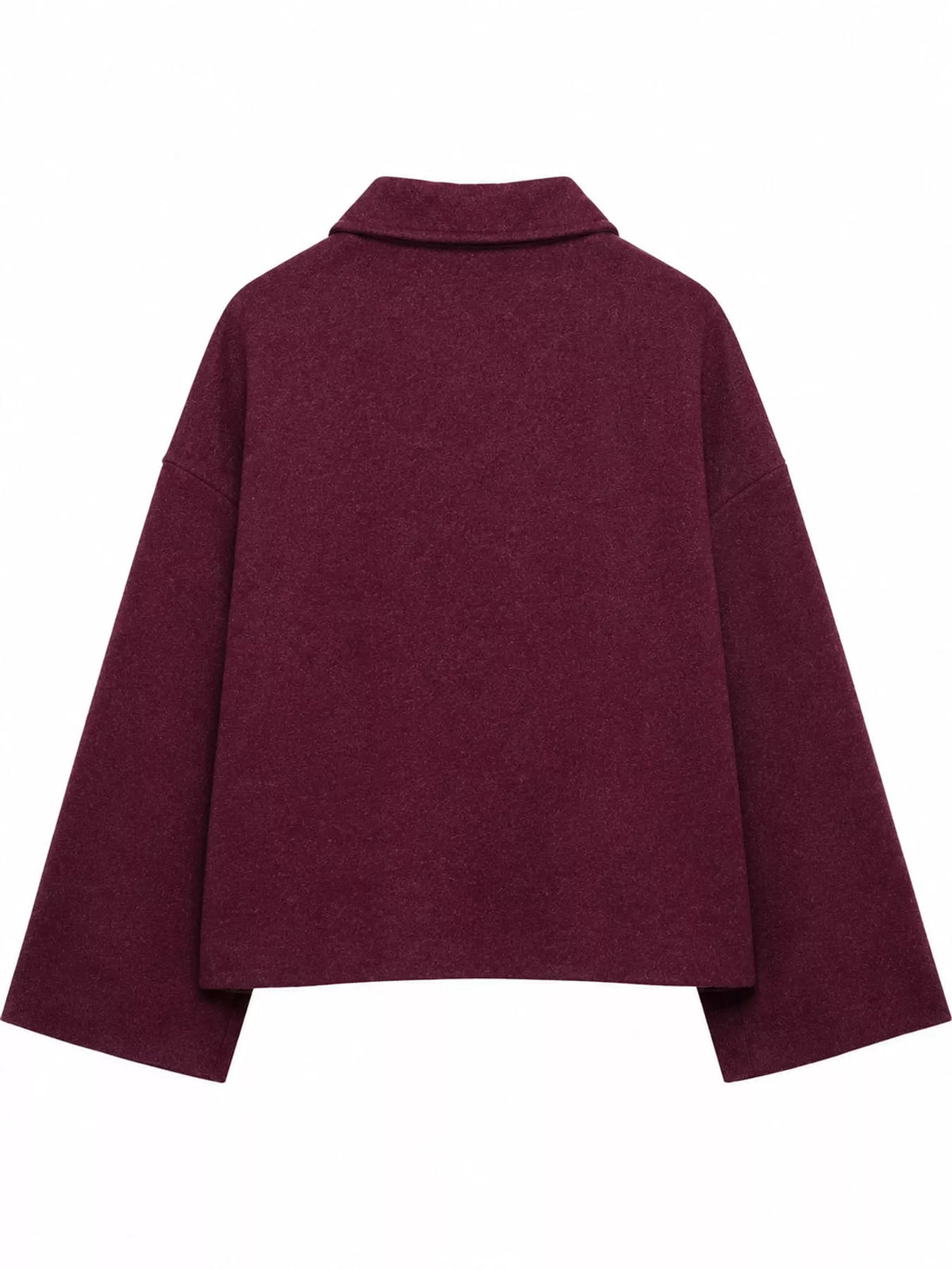 Button-Up Dropped Shoulder Outerwear