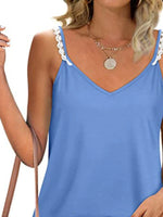 Full Size Lace Detail V-Neck Cami Plus Size