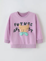 Children's Graphic Crew Neck Sweatshirt