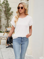 Round Neck Short Sleeve T-Shirt