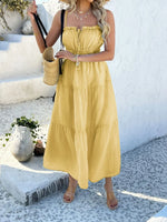 Devine Tie Back Cami Midi Dress