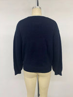 Swan Dropped Shoulder Sweater