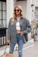 Casual Plaid Long Sleeve Shirt