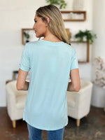 Basic Bae Bamboo Full SizeRound Neck Short Sleeve T-Shirt Plus Size
