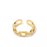 18K Gold-Plated Open Ring
