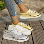 Mesh Lace Up Sneakers