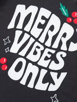 Children's Merry Vibes Only Christmas Pajama Set