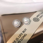 Pearl Stud Earrings