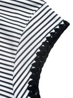 Classic Striped Crew Neck T-Shirt