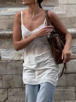 Lace Detail V-Neck Cami