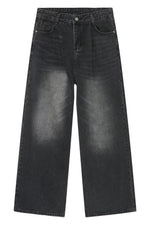 Wide Leg Jeans with Pockets