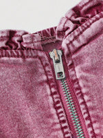 Sweetheart Neck Denim Cami