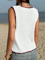 Button-Down Sweater Vest