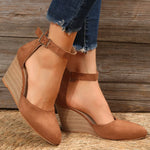 Point Toe Wedge Sandals