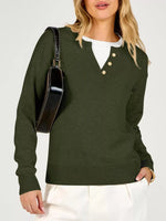 Long Sleeve Dropped Shoulder Sweater